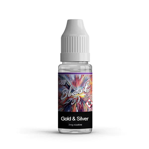 Gold and Silver By Blast 50 E-Liquid 10ml