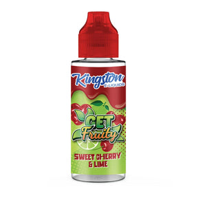 Kingston Get Fruity Sweet Cherry & Lime 100ml shortfill e-liquid