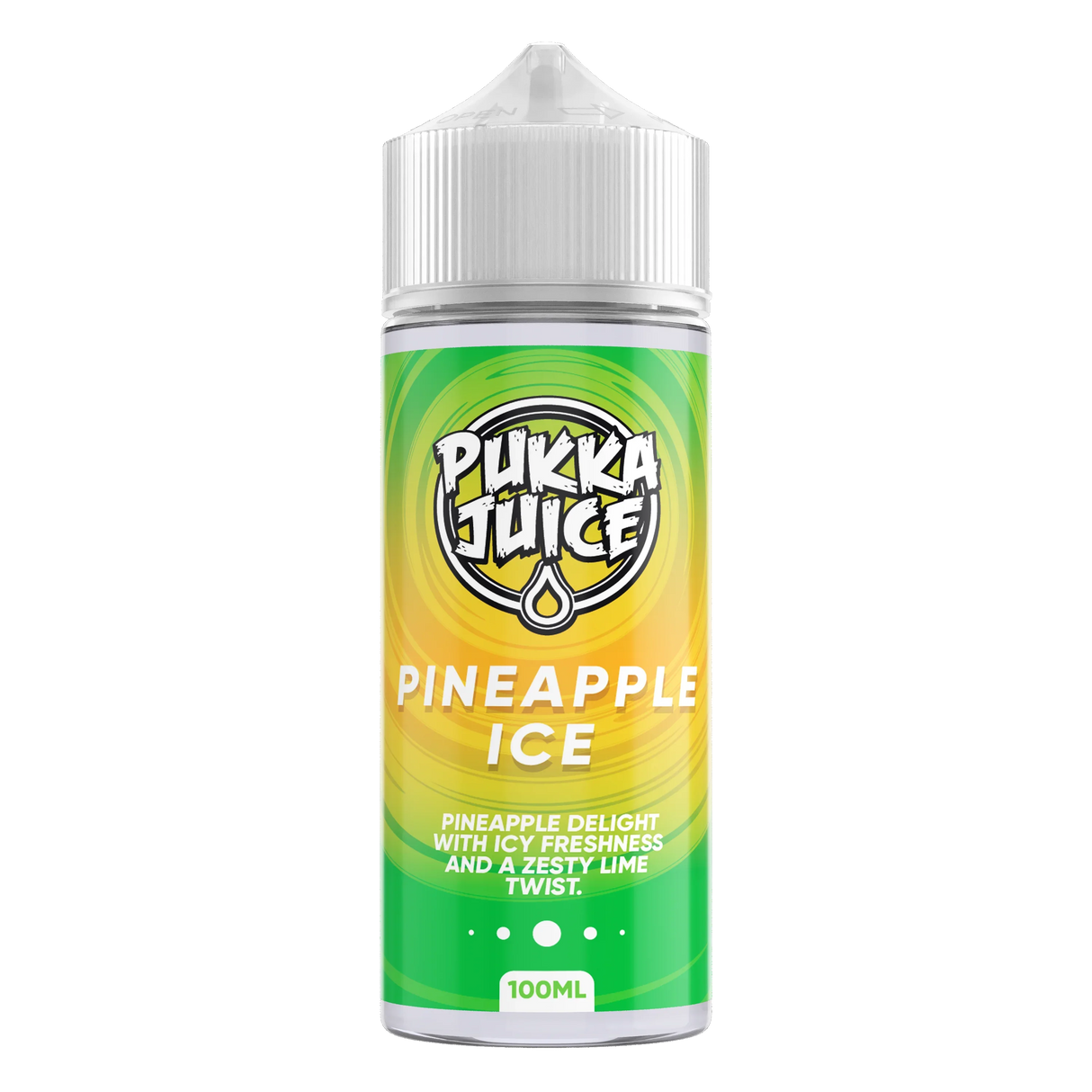 Pineapple Ice By Pukka Juice E-Liquid 100ml Shortfill