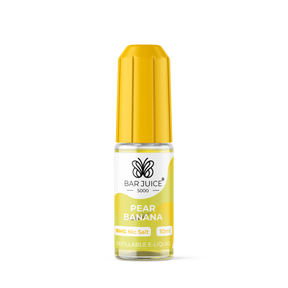 Pear Banana 10mg Bar Juice nic salt e-liquid 10ml bottle