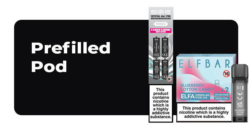 Pre-filled Vape Pods
