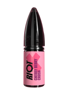 Cherry Berry Crush RIOT X Nic Salt 10ml bottle by Riot Squad