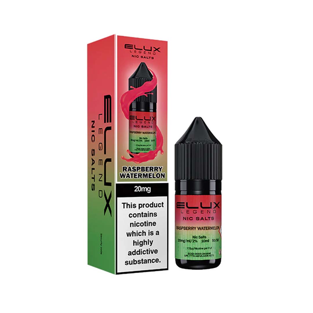 Raspberry Watermelon Nic Salt By Elux Legend