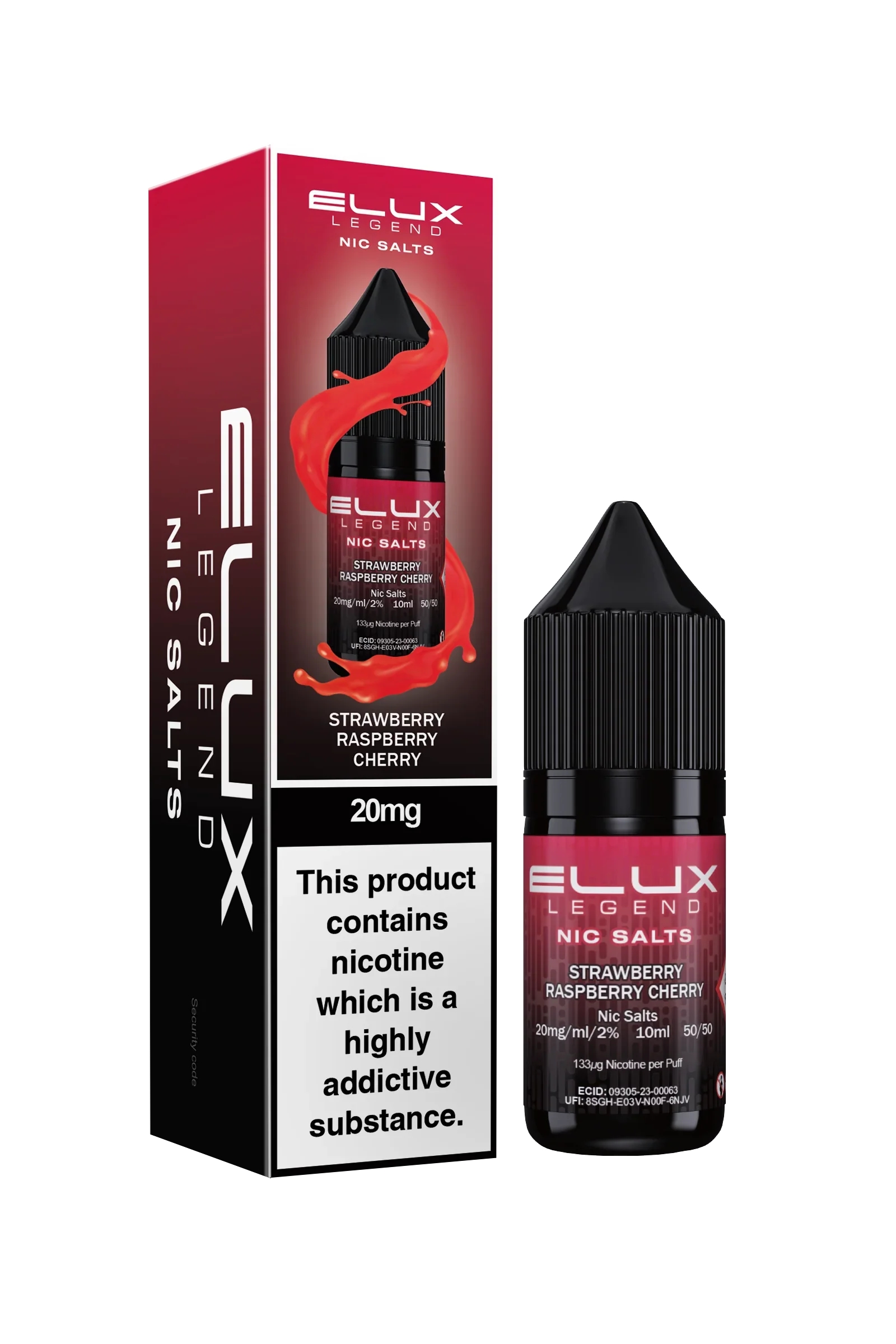 elux legend blue razz cherry nic salt Blue Razz Cherry Nic Salt E-Liquid by Elux Legend main image 0