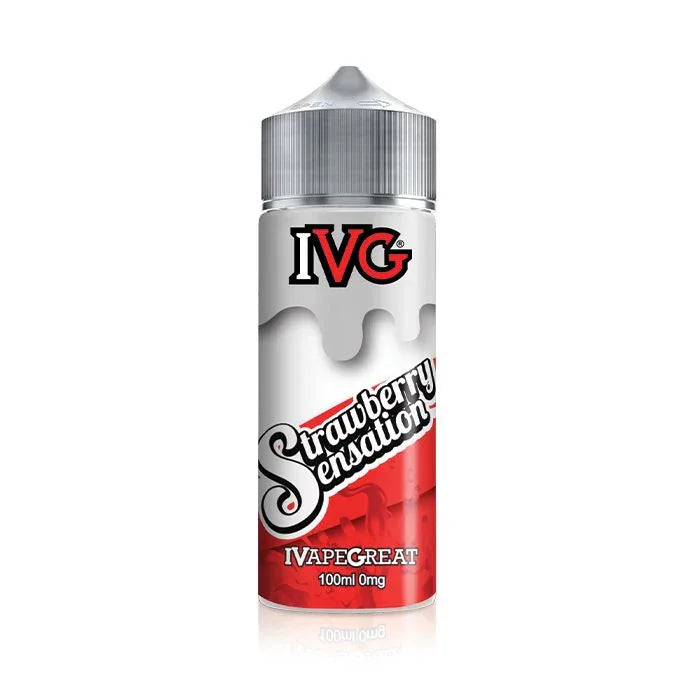 Strawberry Sensation By IVG E-Liquid 100ml Shortfill