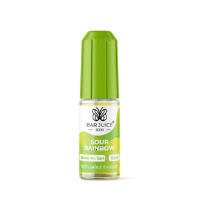 Sour Rainbow 20mg Bar Juice Nic Salt e-liquid 10ml bottle