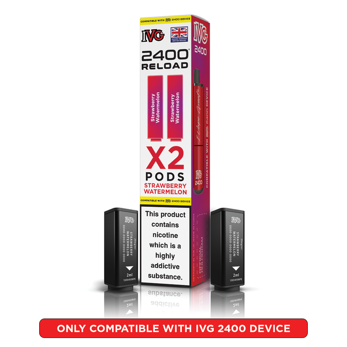 IVG 2400 Reload 2-in-1 Prefilled Vape Pods