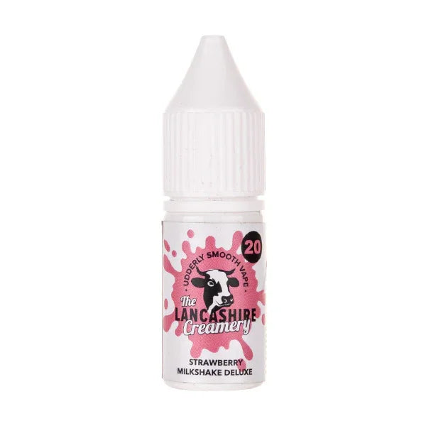 Strawberry Milkshake Deluxe Nic Salt By The Lancashire Creamery