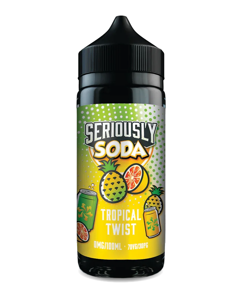 Tropical Twist By Seriously Soda E-Liquid 100ml Shortfill