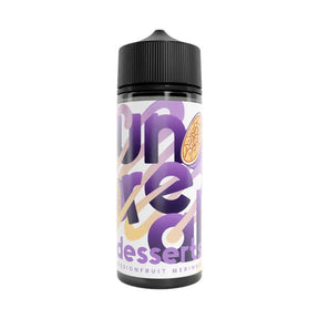 Passionfruit Meringue by Unreal Desserts e-liquid 100ml shortfill bottle