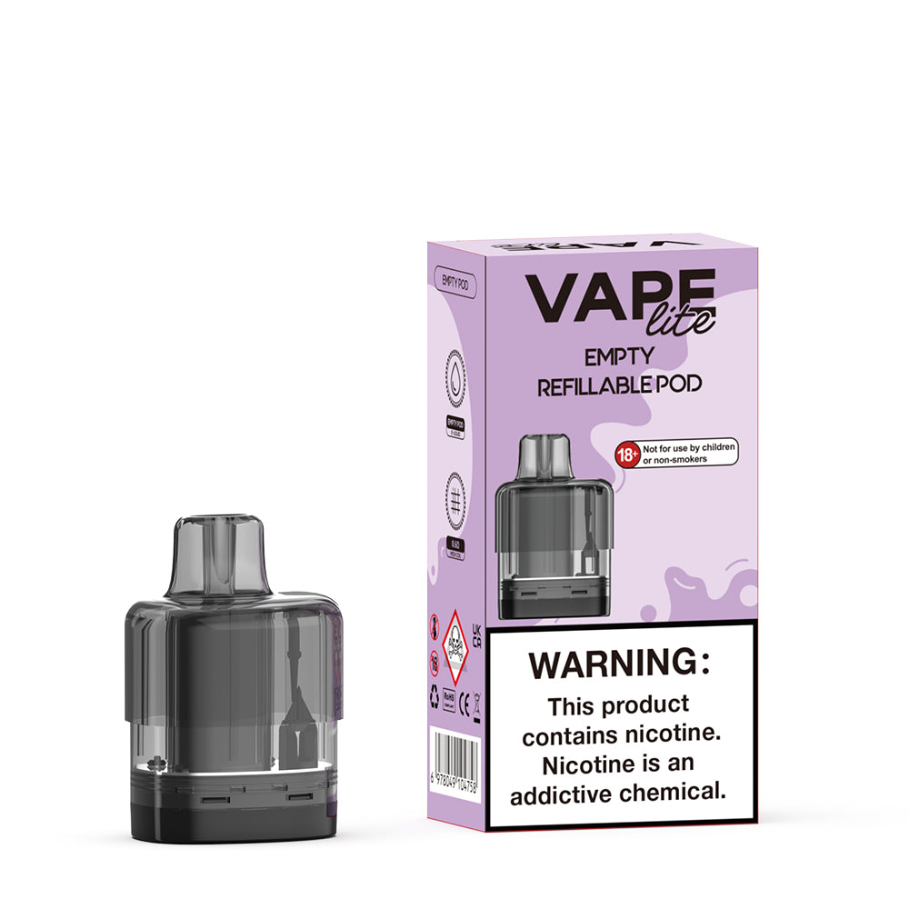 Vape Lite 6000 Max Refillable Pod UK