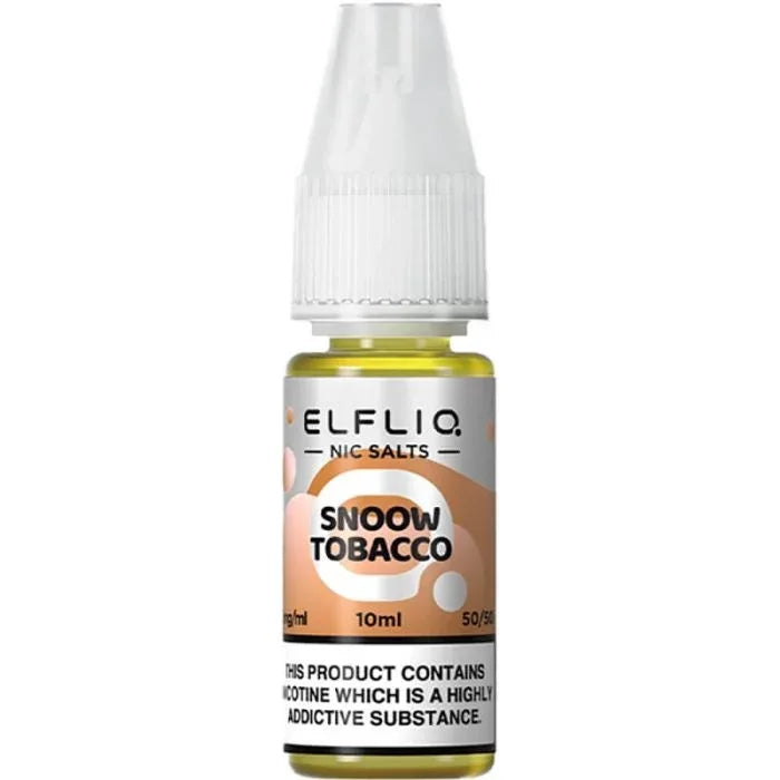Snoow Tobacco By Elfbar Elfliq Nic Salt 10ml