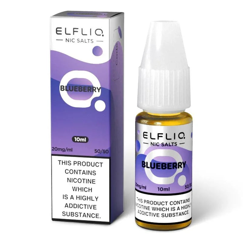 Blueberry By Elfbar Elfliq Nic Salt 10ml