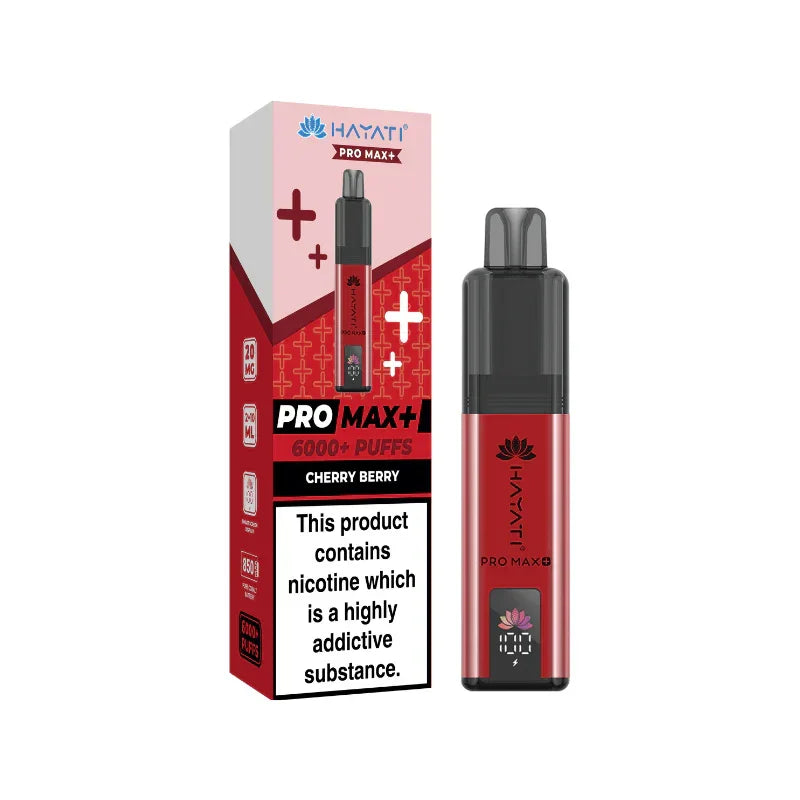 Hayati Pro Max+ 6000 Puff Device