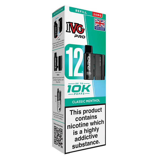 IVG PRO Refill Pods – 10,000 Puffs