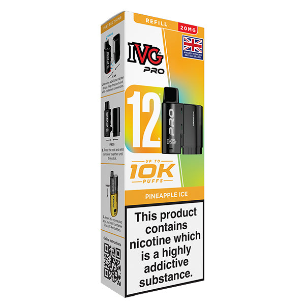 IVG PRO Refill Pods – 10,000 Puffs