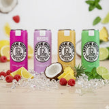 Little Rick sparkling social tonic – all four flavours lined up