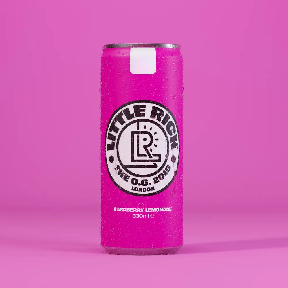 Little Rick Raspberry Lemonade can