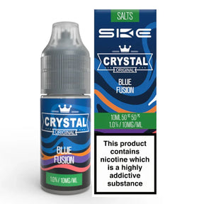 Blue Fusion Nic Salt by SKE Crystal 10ml e-liquid bottle