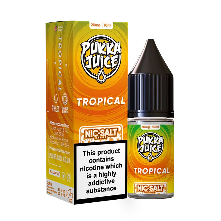 Tropical Nic Salt By Pukka Juice