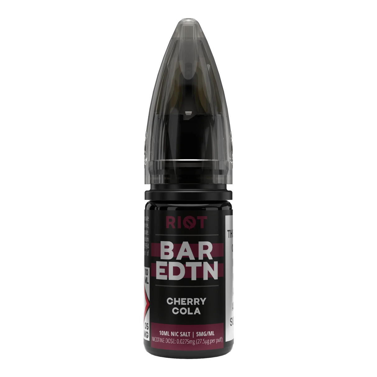 Cherry Cola Nic Salt By Riot Squad BAR EDTN