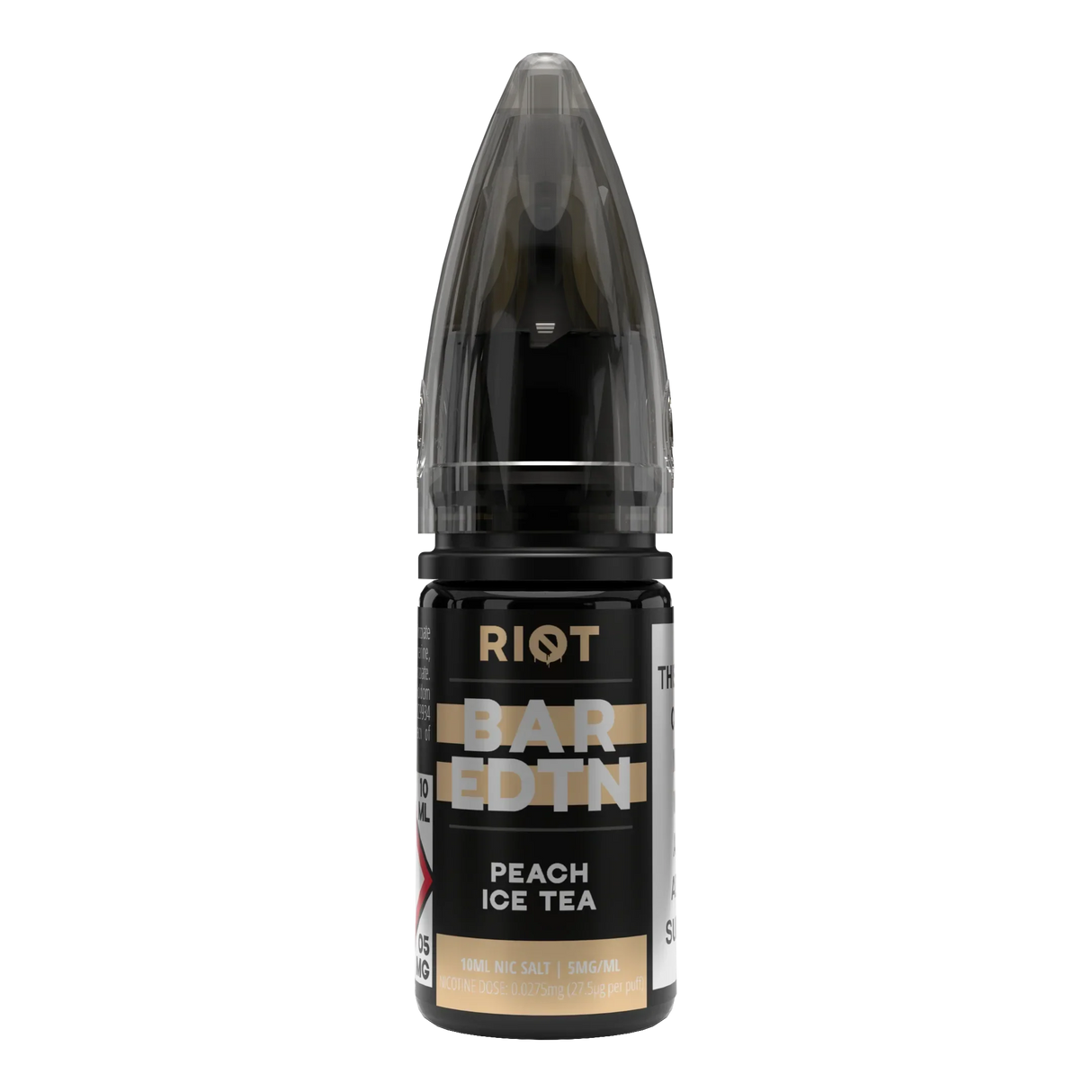 Peach Ice Tea Nic Salt By Riot Squad BAR EDTN