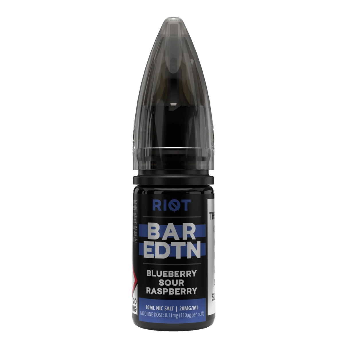 Blueberry Sour Raspberry Nic Salt By Riot Squad BAR EDTN
