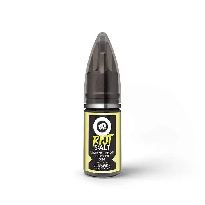Riot Squad salt LOADED LEMON CUSTARD - I Love Vapour E-Juice riot squad