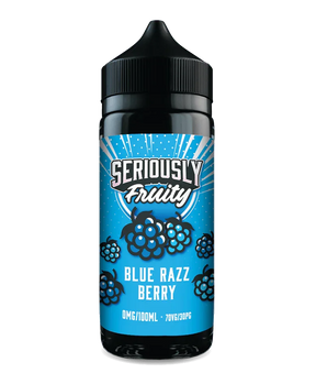 Seriously Fruity Blue Razz Berry E-liquid 100ml Shortfill - I Love Vapour