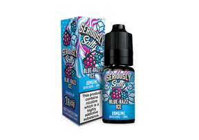 Seriously Salty Blue Razz Ice Nic Salt E-Liquid - I Love Vapour
