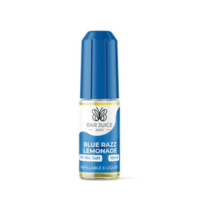 Blue Razz Lemonade Nic Salt by Bar Juice 10ml e-liquid bottle