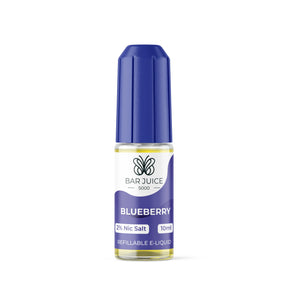 Blueberry Nic Salt by Bar Juice 10ml e-liquid bottle