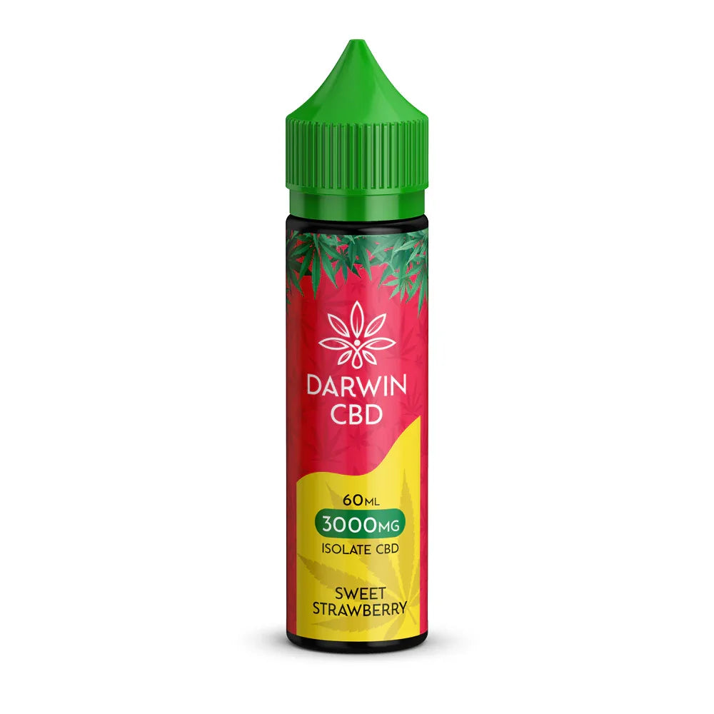 Sweet Strawberry By Darwin CBD 3000mg 60ml E-Liquid