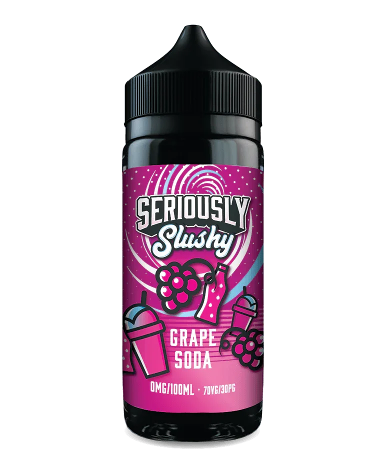 Seriously Slushy Grape Soda E-liquid Shortfill - I Love Vapour