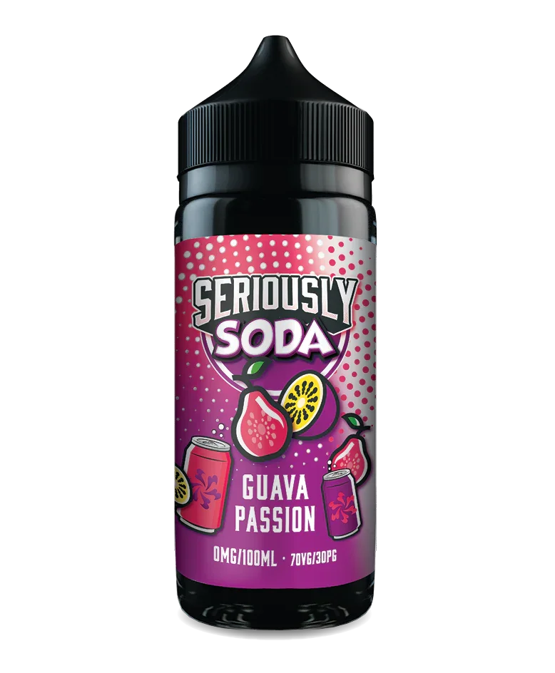 Guava Passion By Seriously Soda E-Liquid 100ml Shortfill