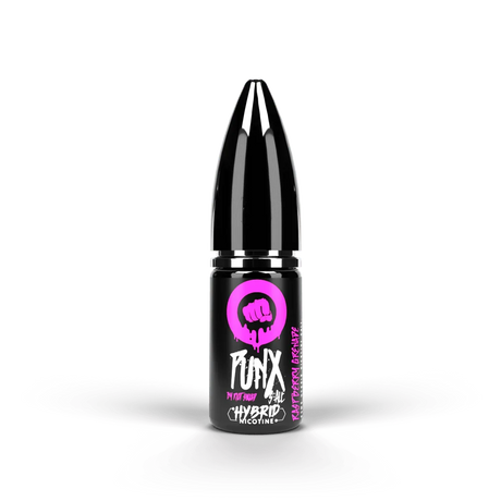 Raspberry Grenade PUNX BY RIOT 10ML HYBRID SALT E-LIQUID - I Love Vapour E-Juice riot squad