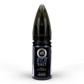 FRESH BLUEBERRY BY RIOT 10ML HYBRID SALT E-LIQUID - I Love Vapour E-Juice riot squad