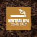 Neutral RY4 Nic Salt by I Love Vapour - I Love Vapour E-Juice I Love Vapour