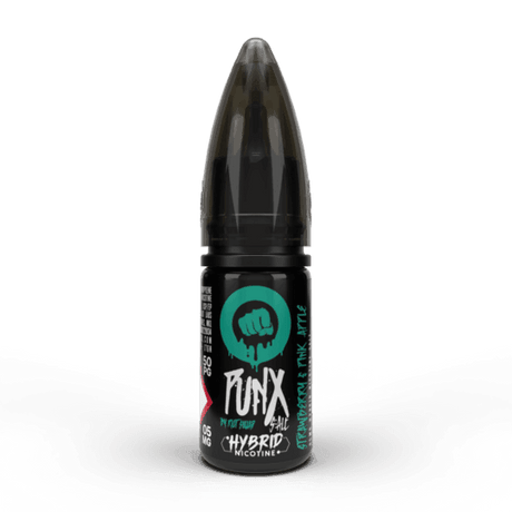 STRAWBERRY & PINK APPLE PUNX BY RIOT 10ML HYBRID SALT E-LIQUID - I Love Vapour