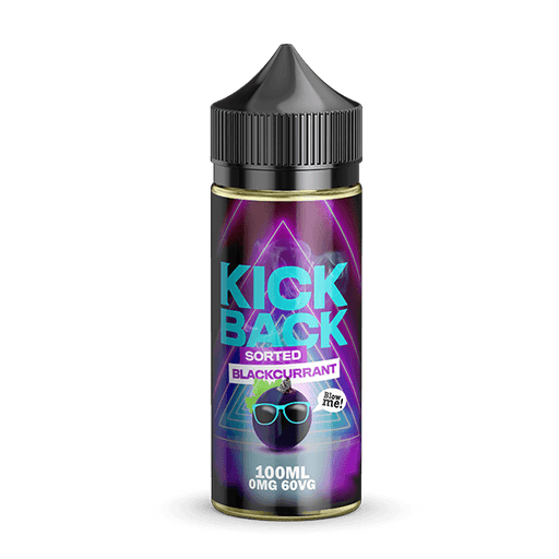 Sorted Blackcurrant 100ml E-Liquid By Kick Back - I Love Vapour E-Juice kick back